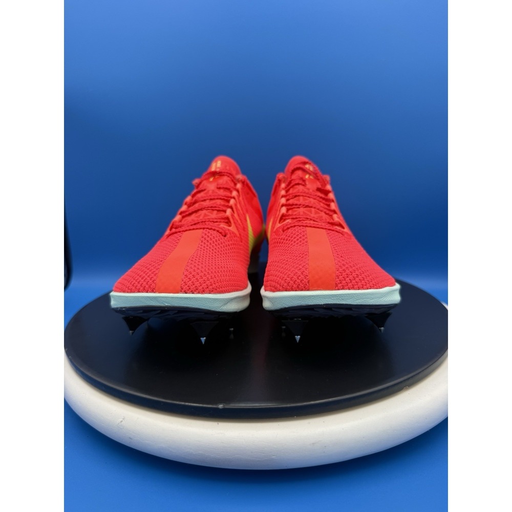 Nike Zoom Rival Distance Mens Sz 10.5 Crimson Barely Volt Track Shoes FZ9653-600 - Picture 3 of 10